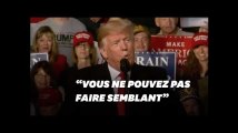 L'argument de Trump pour prouver qu'il n'a pas de perruque