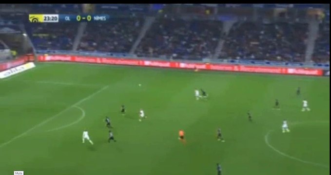 Dembele Goal - Lyon vs Nimes 1-0 19.10.2018 (HD)