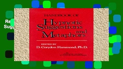 Review  Handbook of Hypnotic Suggestions and Metaphors