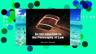 Best product  An Introduction to the Philosophy of Law