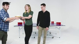 Exes Play Fear Pong (Paul vs. Kayla) | Fear Pong | Cut