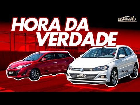 Volkswagen Polo TSI x Toyota Yaris! Qual é o melhor na pista? - Especial #220 | Acelerados