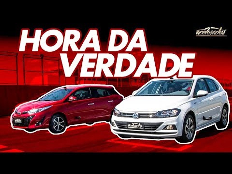 Volkswagen Polo TSI x Toyota Yaris! Qual é o melhor na pista? - Especial #220 | Acelerados