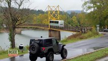 Arkansas Bridge Bends Under the Weight of Bus Crossing Over It