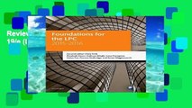 Review  Foundations for the LPC 2015-16 19/e (Legal Practice Course Guide)