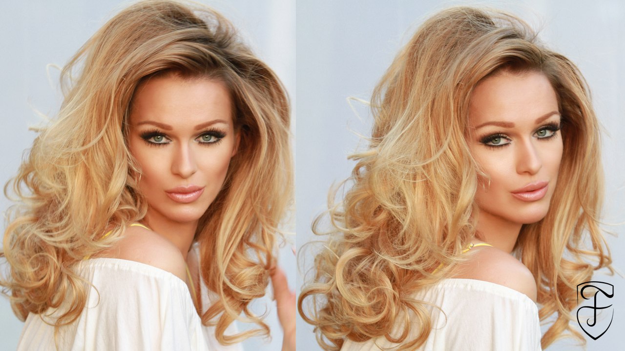 Get that 90's Glam Hairstyle