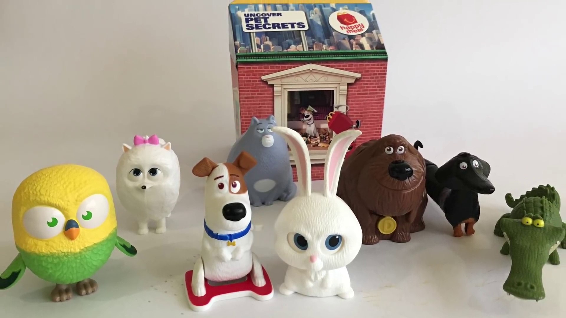 the secret life of pets mcdonalds toys