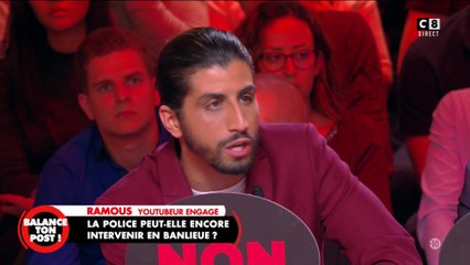 Ramous : "On nous a appris à détester la police"