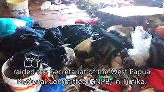 On 15th September 2018, the Indonesian military and police raided the offices of the West Papua National Committee and People's Regional Parliament in Timika, W