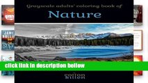 Review  Grayscale adults  coloring book of Nature: 49 of the most beautiful grayscale landscapes