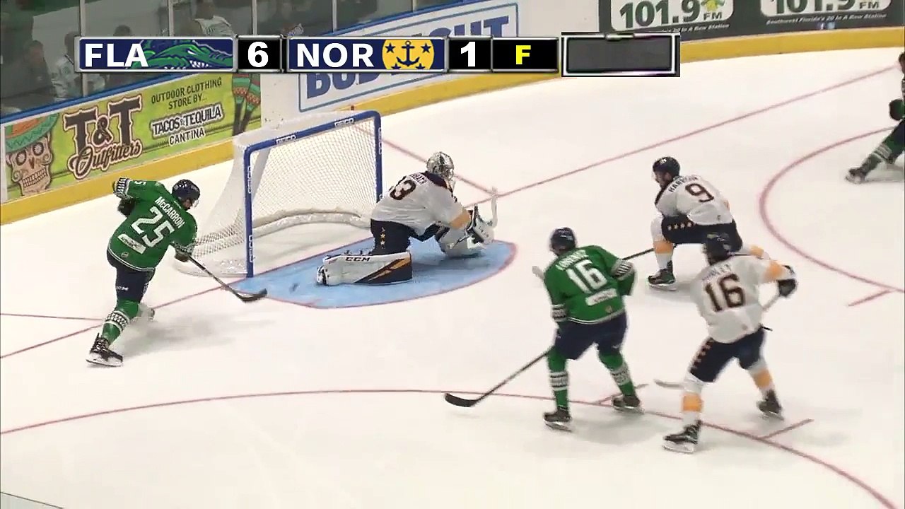 ECHL: Florida 6, Norfolk 1