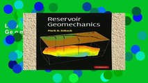 Library  Reservoir Geomechanics