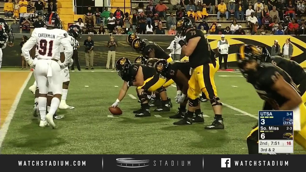 UTSA vs. Southern Miss Football Highlights (2018)