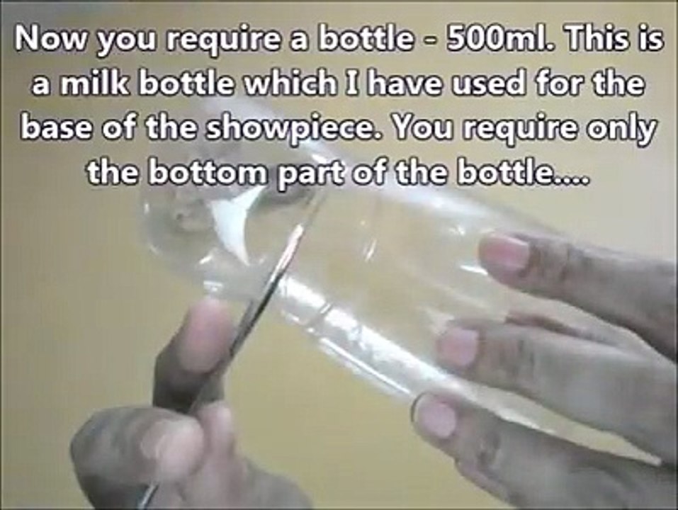 Best Out Of Waste Plastic Bottle Stylish ShowpieceCredit: shashii suvarnaYoutube:
