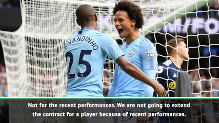 Video herunterladen: 'The club are working on it' - Guardiola on Sane contract