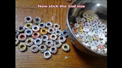 Best Out Of Waste Paper transformed to a Fabulous CentrepieceCredit: shashii suvarnaYoutube: