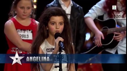 Little Angelina Makes Judges Cry - I am A Fool To Want You...