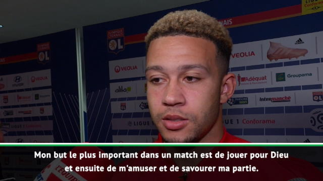 10e j. - Depay : "Je ne pense pas à marquer mais à m'amuser"