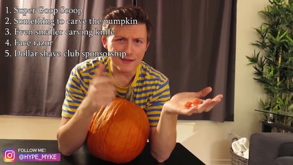 (IT MOVES) PUMPKIN ONE MAN HIDE AND SEEK AT 3 AM CHALLENGE!! (IT ATTACKED MY FRIEND!)