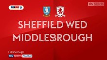 VIDEO- Sheffield Wednesday 1-2 Middlesbrough (CHAMPIONSHIP) Highlights - FootyV.com
