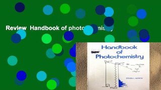 Review  Handbook of photochemistry