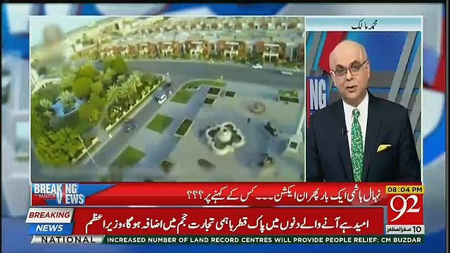 Muhammad Malick Ka Bahria Town Ke Mutaliq Inkshaf