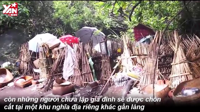 Khiếp hãi với ngôi làng có phong tục... phơi xác người chết trong lồng tre để tự phân hủy