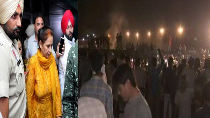 Amritsar Train Accident के बाद Navjot Kaur Sidhu पर वहां से भागने का लगा आरोप | वनइंडिया हिन्दी