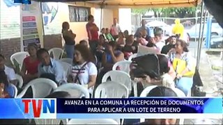 Continúa la recepción de documentos y el llenado de fichas en la Dirección de Programas Sociales de la Alcaldía de Managua para aplicar a la obtención de un lot