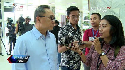 Zulkifli Hasan: iklan Jokowi-Ma'ruf di Koran Langgar Aturan