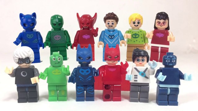 12 PJ Masks Figure Catboy Gekko Owlette Romeo Girl Ninja Connor Greg Amaya Fake || Keith's Toy Box