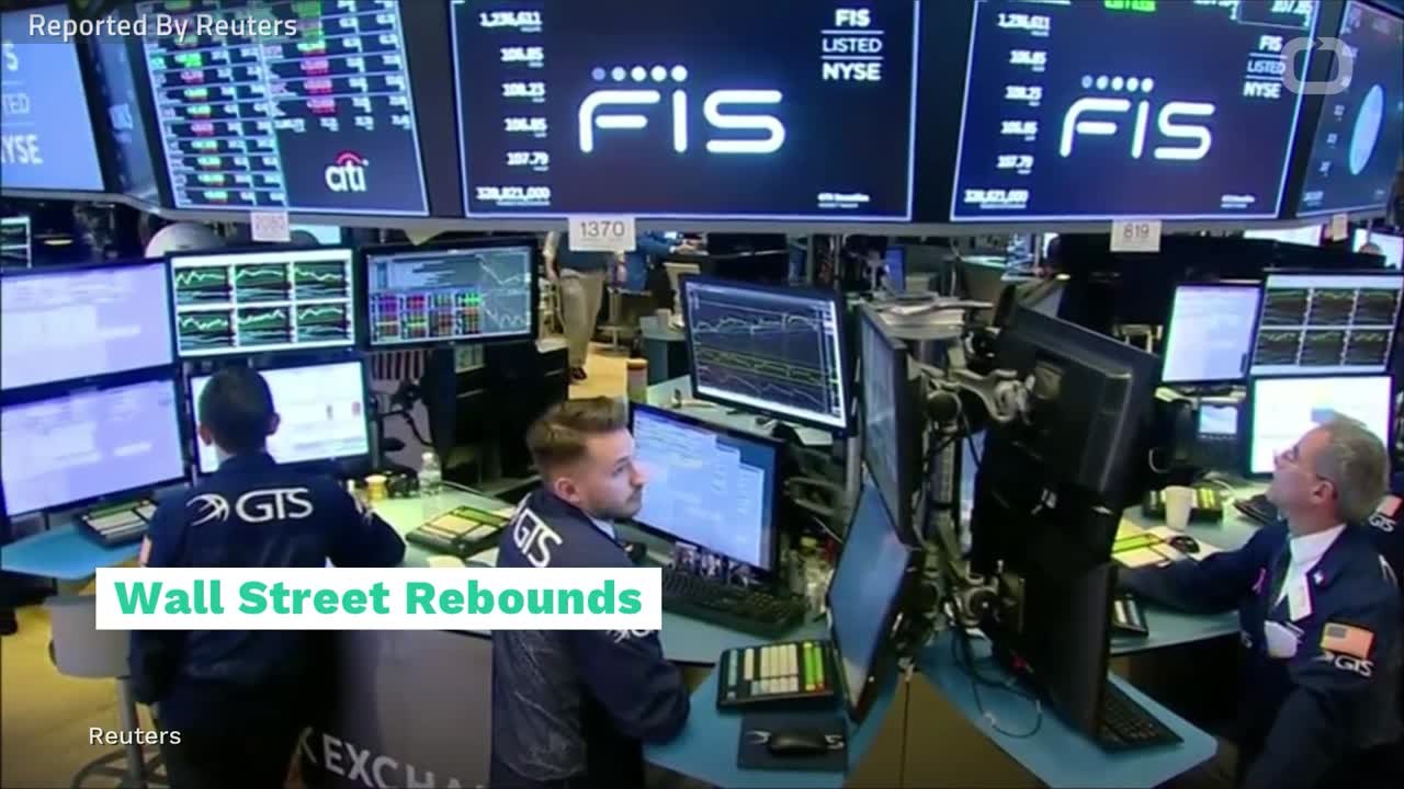 Consumer Staples Help With Wall Street Rebound