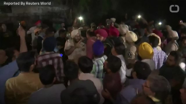 Commuter Train Hurtles Into Crowd In Northern India; Death Toll 59 And Counting