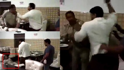 होटल में  BJP पार्षद ने दरोगा के मुंह पर जड़े थप्पड़, महिला वकील को भी पीटा