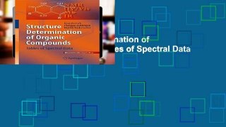 Popular Structure Determination of Organic Compounds: Tables of Spectral Data