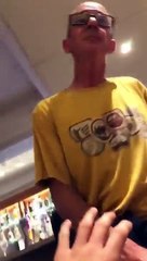 Can't Handle His Drink And Falls Off A Chair