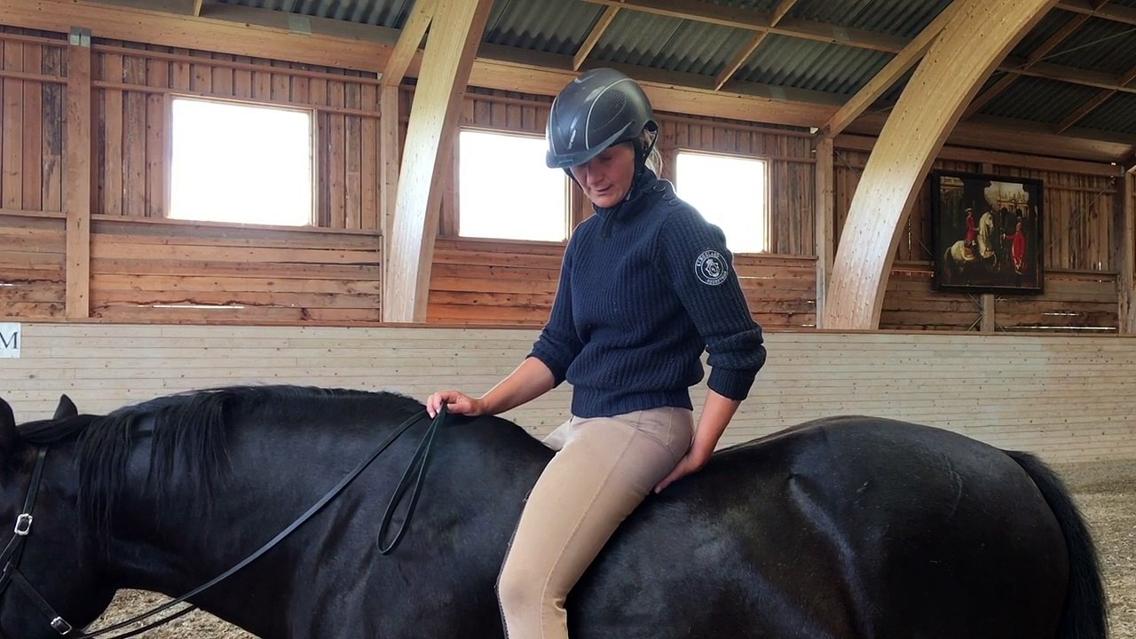 Bareback standing