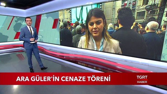 Ara Güler'in Cenaze Töreni