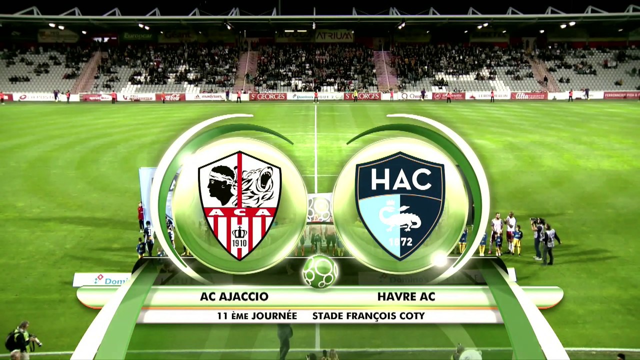 AC Ajaccio - HAC (3-2): le résumé vidéo du match