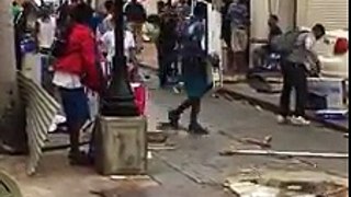 Looting in St. Martin