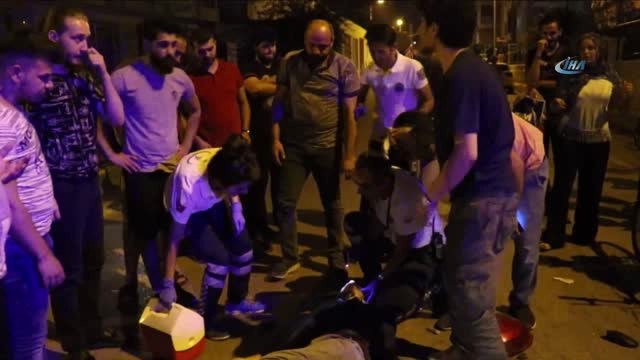 Kaza Yapan Yaralı Kuryenin Patronuna Kask Fırçası