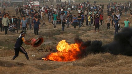 Confrontos junto à fronteira entre Israel e a Faixa de Gaza