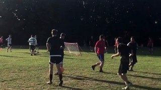 gets hit in the face with football twice during training