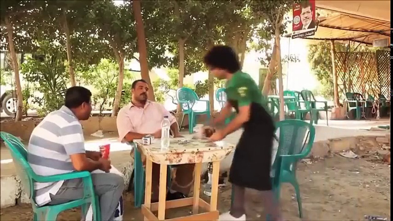 A gentleman beat a boy on his something different act