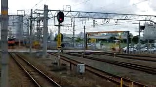 JR西日本 大阪環状線(JRゆめ咲線) 201系 安治川口到着！