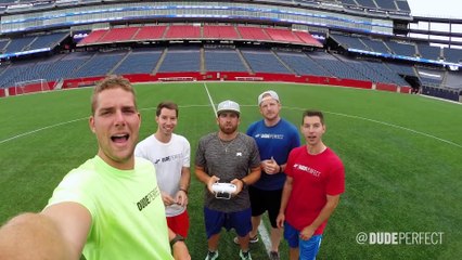 Gillette Stadium Trick Shots - Dude Perfect