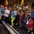 What a warm welcome from our Colombian fans yesterday after the podium in Madrid near Astana Pro Team bus! It was a great pleasure to see all of you in that spe