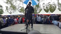 Raila Odinga speech today in Homabay at Akech Chieng burial as Sharon Otieno is also buried