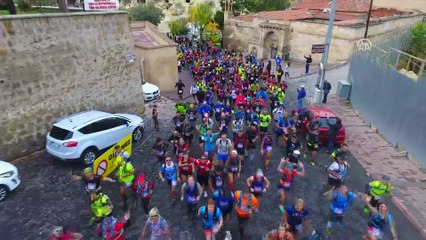 Salomon Kapadokya Ultra Trail Koşusu - Drone (2) - NEVŞEHİR