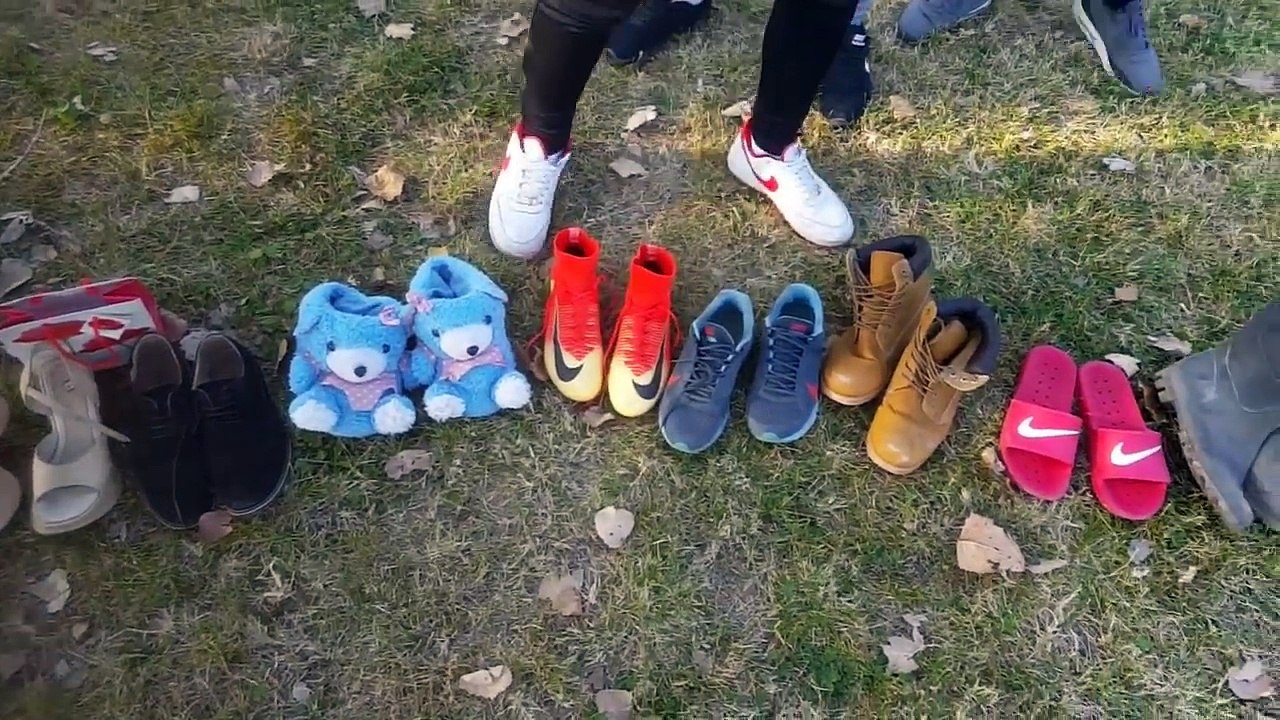 MIXED SHOES PENALTY CHALLENGE !!
